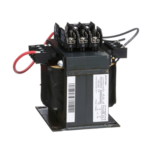 Square-D / Schneider - Square D 9070TF750D1 750 VA 240 x 480 VAC Primary 120 VAC Secondary 1-Phase Control Transformer
