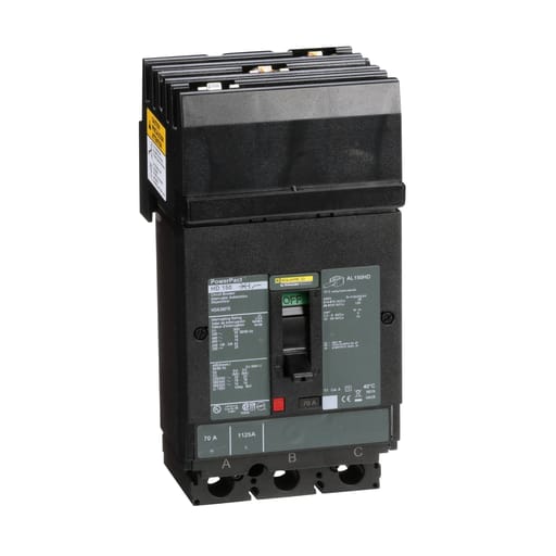 Square-D / Schneider - Square D HDA36070 600 Volt 70 Amp Molded Case Circuit Breaker