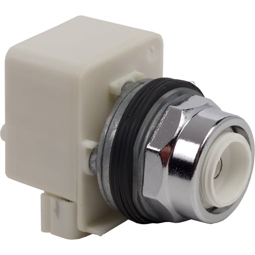 Square-D / Schneider - Square D 9001K2L38 30 mm Blue Body Metal Bezel Momentary Round Illuminated Push Button Operator