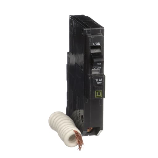 Square-D / Schneider - Square D QO130EPD Miniature Circuit Breaker w/GFI 30A 120V 1Ph 1P , Plug-On