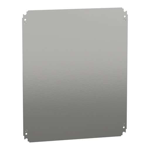 Square-D / Schneider - Square D NSYMM65 17.7 Inch x 21.7 Inch Plain Galvanized Steel Mounting Plate