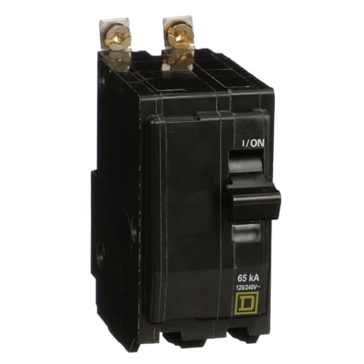 Square-D / Schneider - Square D QHB215 Miniature Circuit Breaker 15A 120/240V 2P , Thermal Magnetic