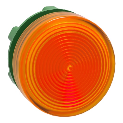 Square-D / Schneider - Square D ZB5AV053S 22 mm Amber Round Protected LED Pilot Light Head