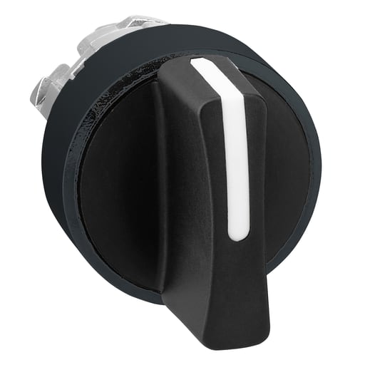 Square-D / Schneider - Square D ZB4BD37 BLACK ANODIZED OPERATOR SELECTOR