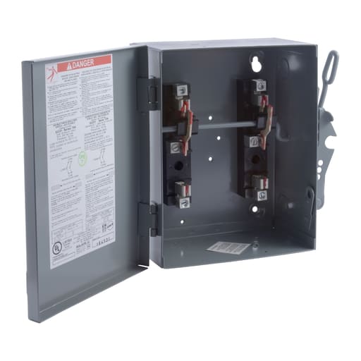 Square-D / Schneider - Square D 92251 240 VAC 30 Amp 2-Pole Non-Fusible Double Throw Safety Switch