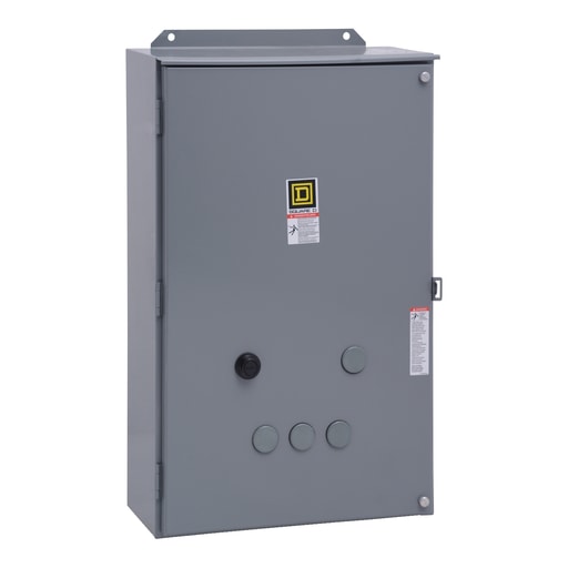 Square-D / Schneider - Square D 8536SEA1V02S 110/120 VAC 90 Amp 50 Hp 3-Pole NEMA 3R/12 Full Voltage Non-Reversing Magnetic Starter