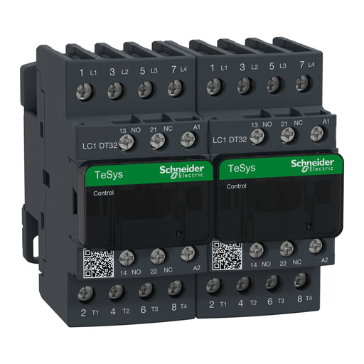 Square-D / Schneider - Square D LC2DT32G7 TeSys Deca REVERSING CONTACTOR 575VAC 32A