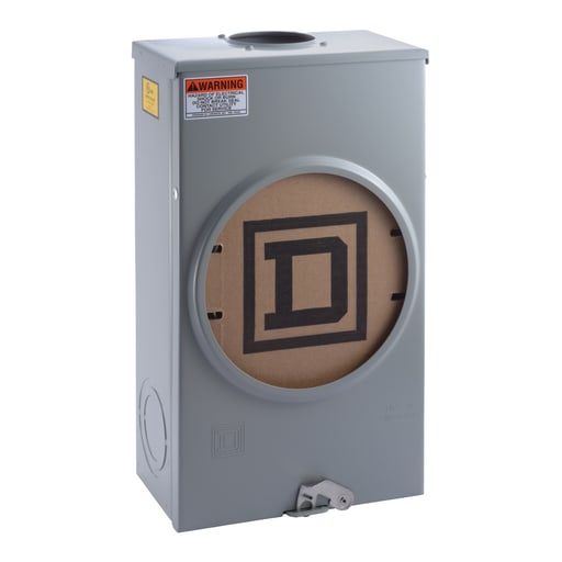 Square-D / Schneider - Square D UTRS202B 600 VAC 200 Amp NEMA 3R Overhead/Underground Service Ringless Meter Socket
