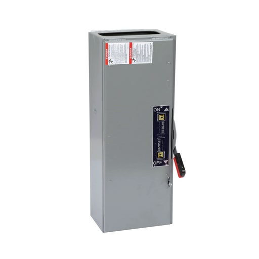 Square-D / Schneider - Square D QMB324W 9 Inch 240 VAC 200 Amp 3-Pole Fusible Panelboard Branch Switch Unit