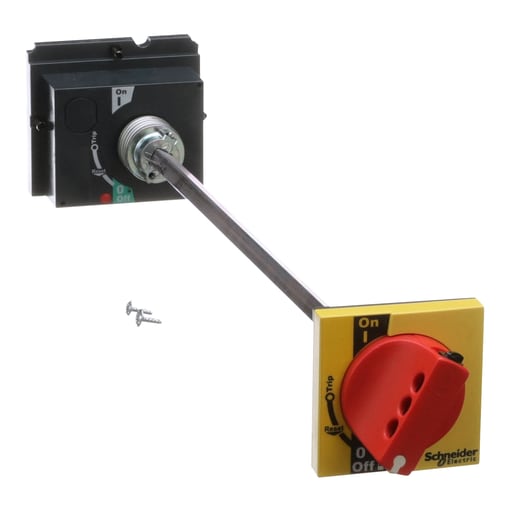 Square-D / Schneider - Square D S29340 Red Door Mounted Rotary Handle
