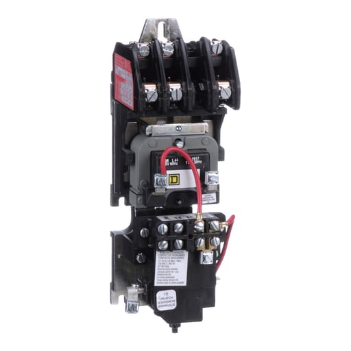 Square-D / Schneider - Square D 8903LXO30V04 277 VAC 30 Amp 3-Pole 3NO Open Type Mechanically Held Lighting Contactor