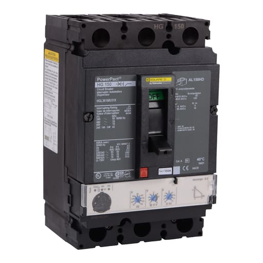 Square-D / Schneider - SQD HGL36150U31X Circuit breaker, P