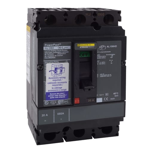 Square-D / Schneider - SQD HJL36150SA Circuit breaker, Pow