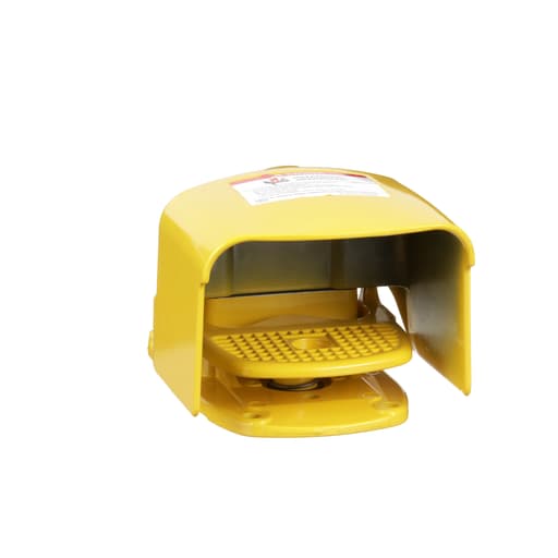 Square-D / Schneider - Square D 9002AW15 0.6 Amp 600 VAC DPDT Spring Return Shielded Heavy Duty Industrial Foot Switch