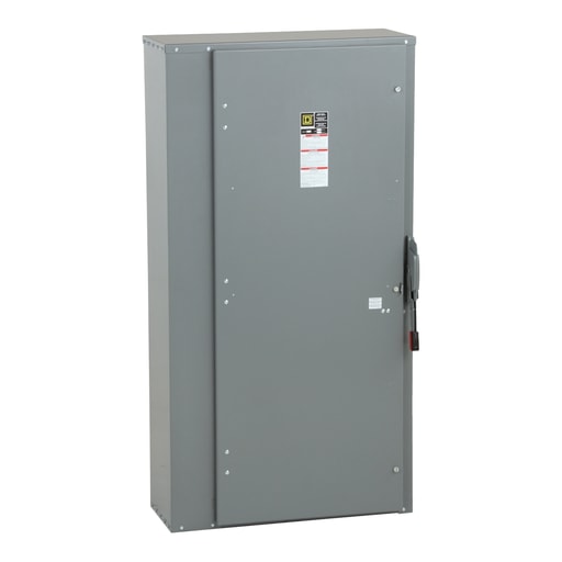 Square-D / Schneider - Square D H367N 600 VAC 800 Amp 3-Pole Class L Fusible Heavy Duty Safety Switch