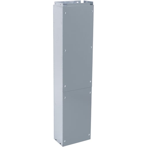 Square-D / Schneider - Square D MTX836 36 x 8.625 x 5 Inch Gray Baked Enamel Galvanized Steel Panelboard Cable Trough