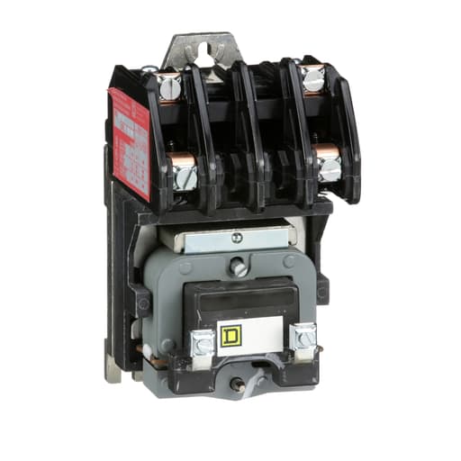 Square-D / Schneider - Square D 8903LO20V03 220/240 VAC 30 Amp 2-Pole 2NO Open Type Electrically Held Lighting Contactor