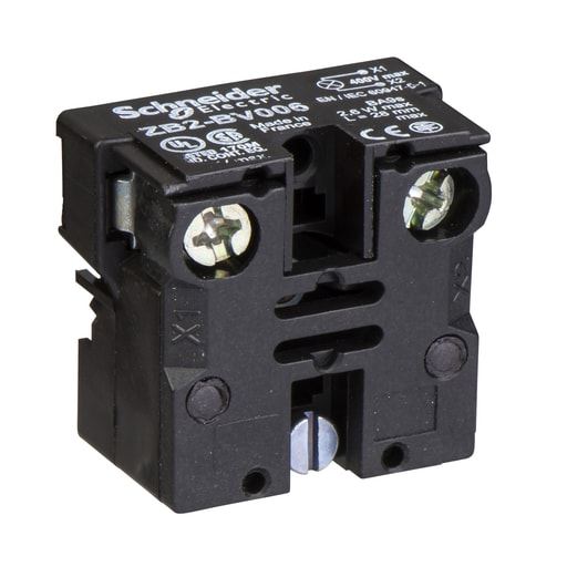 Square-D / Schneider - Square D ZB2BV006 6 to 120 VAC/VDC Pilot Light Direct Supply Base