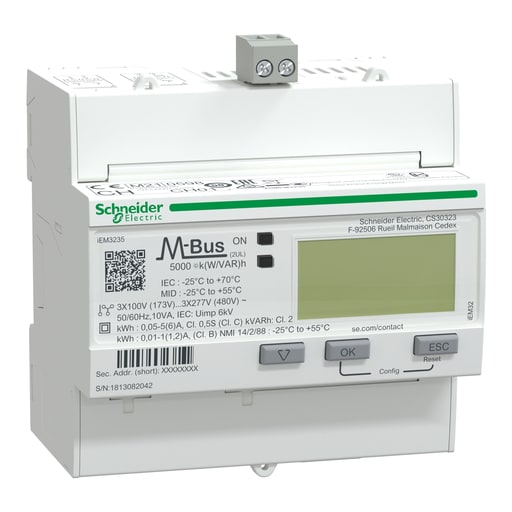 Square-D / Schneider - SQD A9MEM3235 iEM3235 energy meter