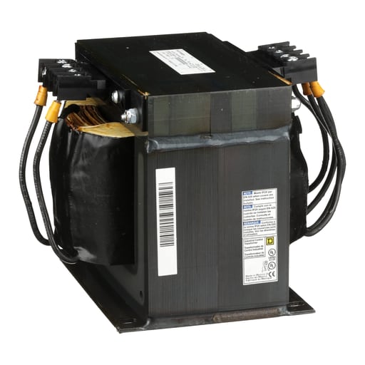Square-D / Schneider - Square D 9070T1500D20 1500 VA 208/230/460 VAC Primary 115 VAC Secondary 1-Phase Control Transformer
