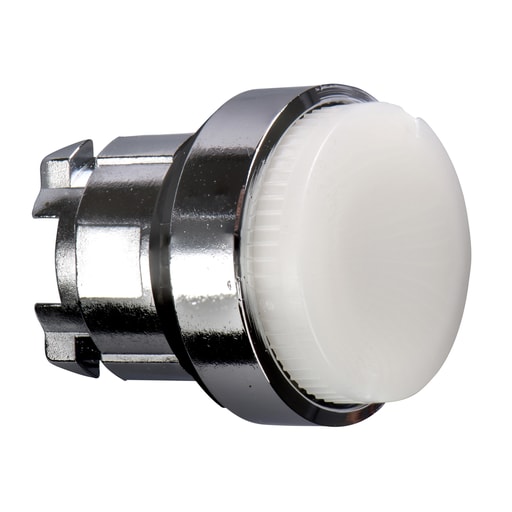 Square-D / Schneider - Square D ZB4BW11 22 mm White Round Extended Momentary Illuminated Push Button Operator
