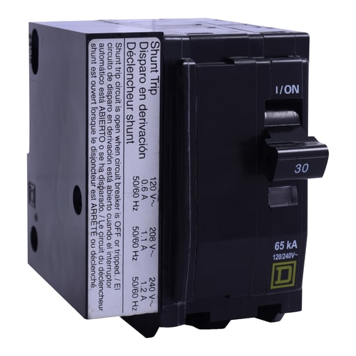 Square-D / Schneider - Square D QO2301021 120/240 Volt 30 Amp Plug-On Miniature Circuit Breaker
