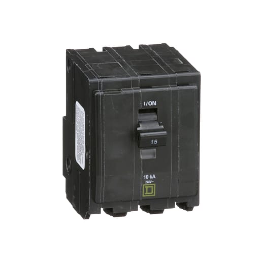 Square-D / Schneider - Square D QO315 Miniature Circuit Breaker 15A 240V 3PH , Plug-On
