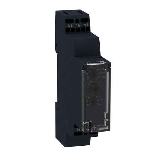 Square-D / Schneider - Square D RE17RMMW 12 to 240 VAC 8 Amp 1 Second to 100 Hour Multi-Function Timing Relay