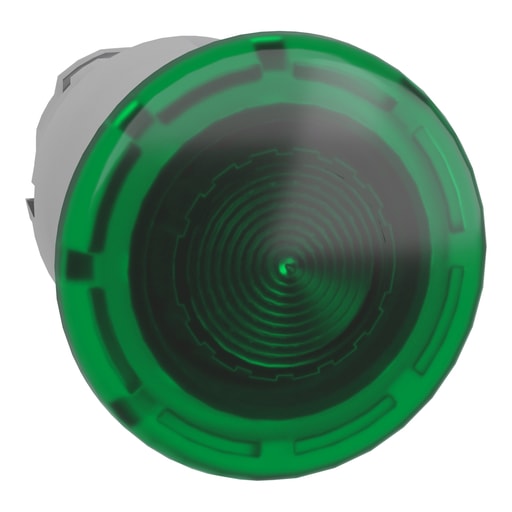 Square-D / Schneider - Square D ZB4BW433 22 mm Green Round Mushroom Momentary Illuminated Push Button Operator