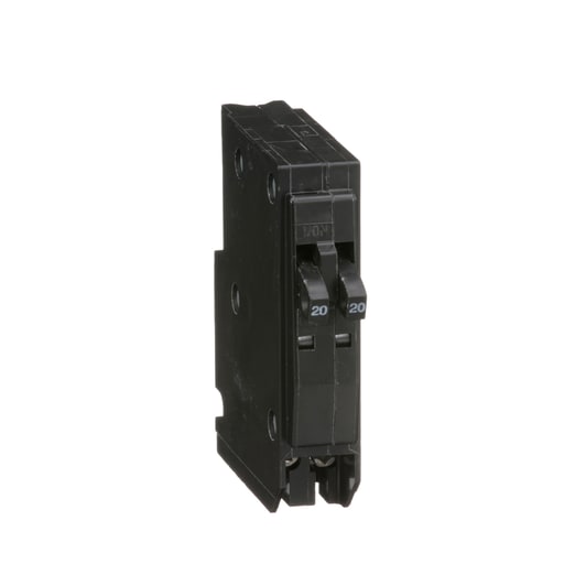 Square-D / Schneider - Square D QOT2020 Tandem Circuit Breaker 20A/20A 120/240V 1Ph , Plug-On