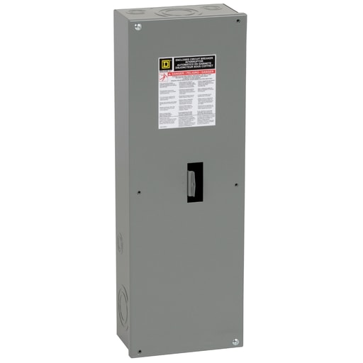 Square-D / Schneider - Square D JD250S 13.75 x 4.33 x 40.5 Inch NEMA 1 Circuit Breaker Enclosure