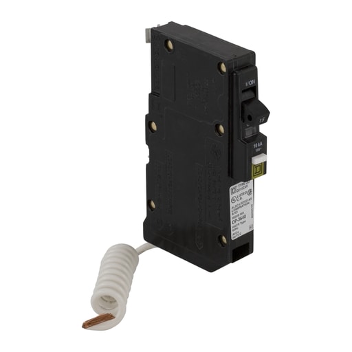 Square-D / Schneider - Square D QO115CAFI Arc-Fault Circuit Breaker 15A 120/240V 1P , Pigtail Neutral