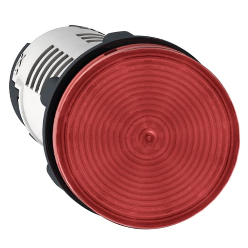 Square-D / Schneider - Square D XB7EV04BP Monolithic PILOT LIGHT LED 24V RED