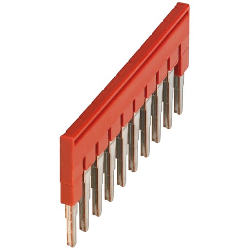 Square-D / Schneider - Square D NSYTRAL410 4 mm 10-Point Screw Terminal Block Plug-In Bridge