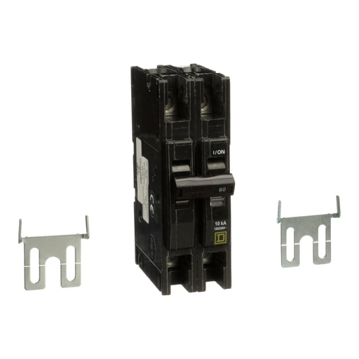 Square-D / Schneider - Square D QOU280 2-Pole 80 Amp 120/240 Volt Thermal Magnetic/Common Trip Miniature Circuit Breaker