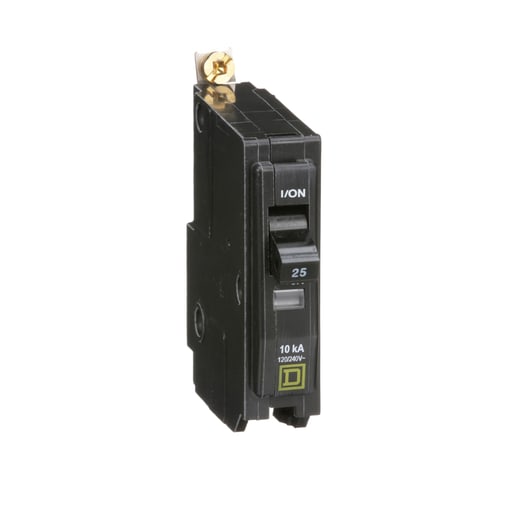 Square-D / Schneider - Square D QOB125 Miniature Circuit Breaker 25A 120/240V 1Ph , Bolt-On