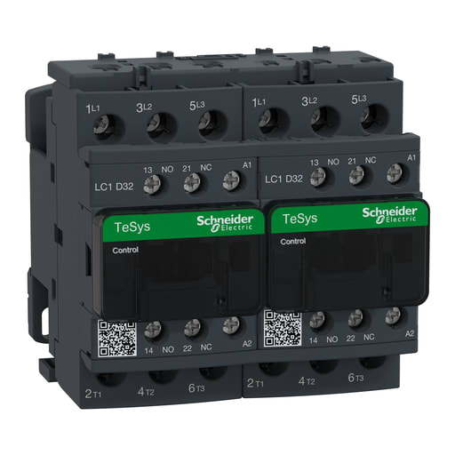 Square-D / Schneider - Square D LC2D32B7 REVERSING CONTACTOR 575VAC 25A IEC