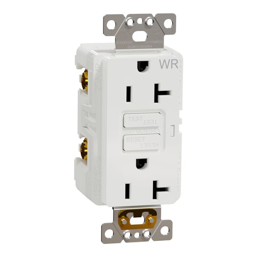 Square-D / Schneider - SQD SQR51203WH Socket-outlet, X Ser