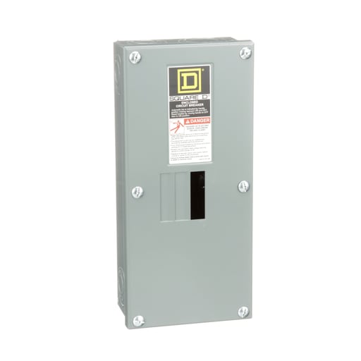 Square-D / Schneider - Square D QO2100BNS QO Circuit Breaker Enclosure, 120/240V, 2P, 100A, NEMA-1