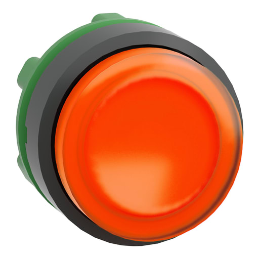 Square-D / Schneider - Square D ZB5AW153 22 mm Yellow Extended Momentary Illuminated Push Button Operator