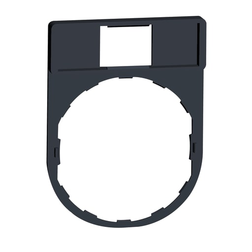 Square-D / Schneider - Square D ZBZ32 8 x 27 mm Standard Push Button Legend Plate Holder