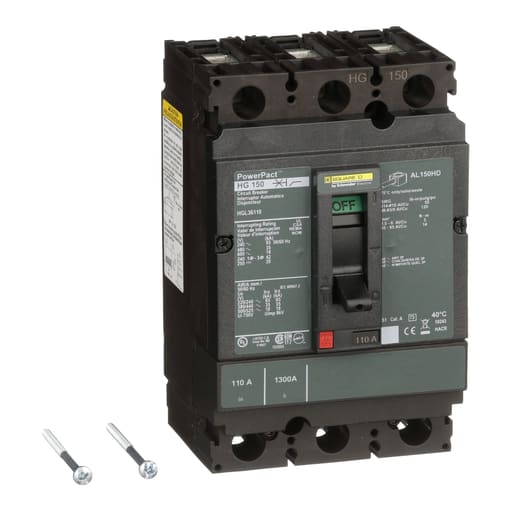 Square-D / Schneider - SQD HGL36110 Circuit breaker, Power