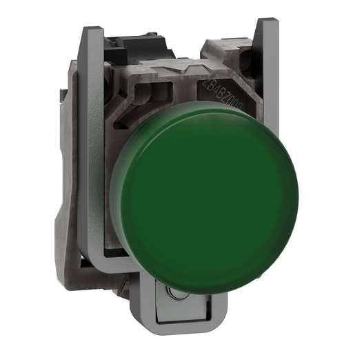 Square-D / Schneider - Square D XB4BV63 22 mm 250 VAC/VDC 14 mA Green Round Illuminated Pilot Light