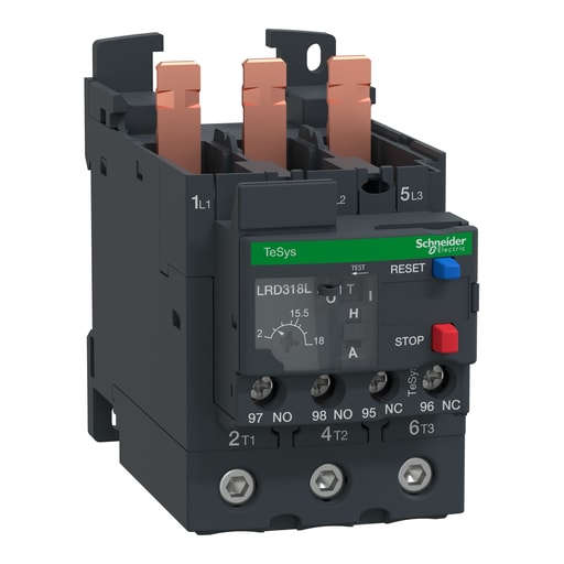 Square-D / Schneider - Square D LRD318L TeSys Deca Thermal 12-18A CLASS 20 OVERLOAD RELAY W/EVERLINK