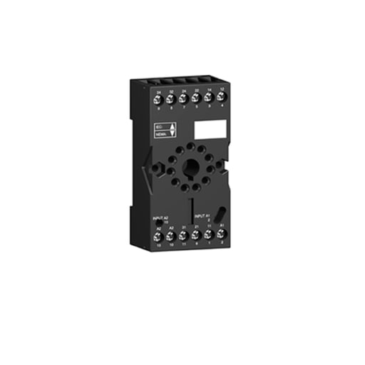 Square-D / Schneider - Square D RUZC3M 250 Volt 10 Amp 35 mm Din Rail/Panel Mount Box Lug Connector Terminal Relay Socket