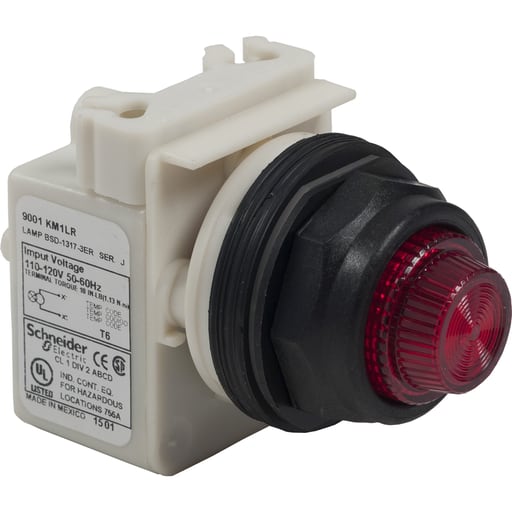 Square-D / Schneider - SQD 9001SK72J1R Illuminated selecto