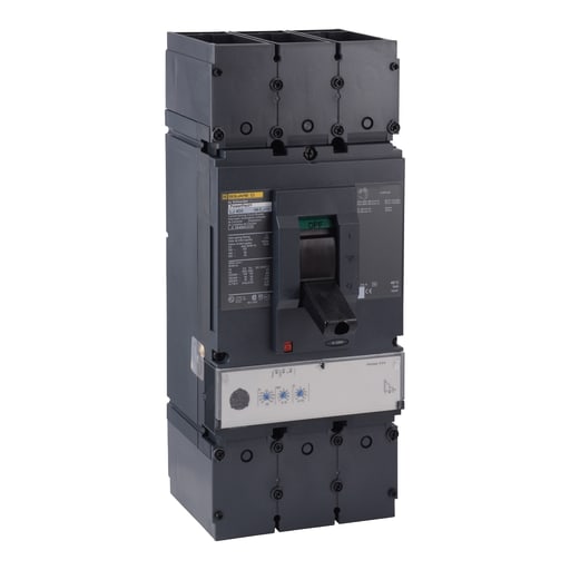 Square-D / Schneider - Square D LJL36400U33X 3-Pole 400 Amp 600 Volt 100 kA Electronic Trip Molded Case Circuit Breaker