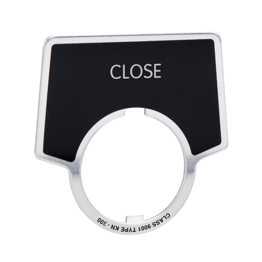 Square-D / Schneider - Square D 9001KN308 Type K 30 mm Push Button Legend Plate