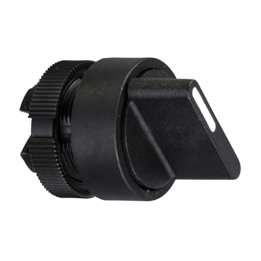 Square-D / Schneider - Square D ZA2BD3 22 mm 3-Position Black Maintained Knob Non-Illuminated Selector Switch Operator