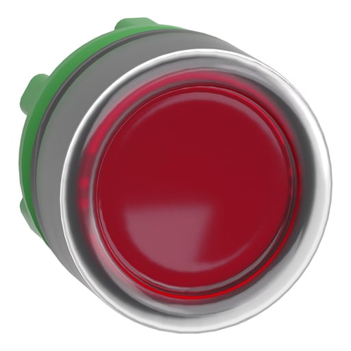 Square-D / Schneider - Square D ZB5AW543 22 mm Red Flush Momentary Illuminated Push Button Operator